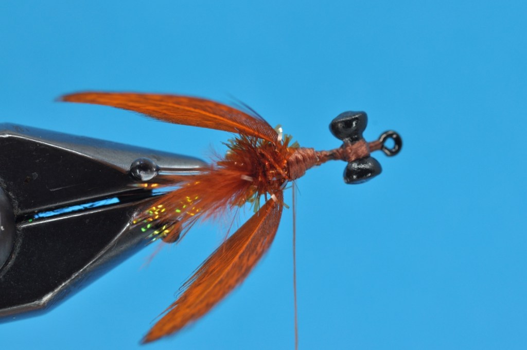 Hackle & Hair Crawfish Step-by-Step